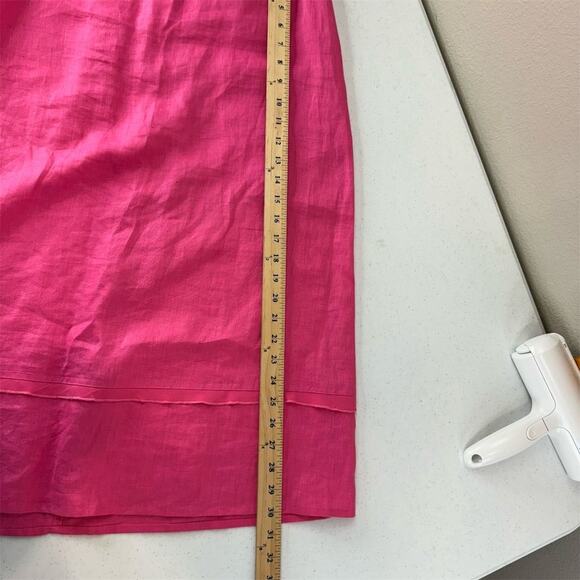 Kim Rogers Women's PS Fuchsia‎ Midi Skirt Vintage Y2K Casual Spring - Picture 7 of 10